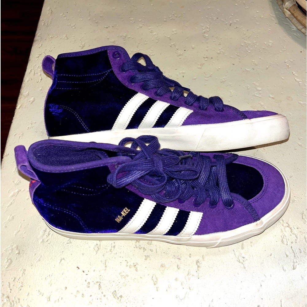 Adidas Matchcourt Na-Kel Purple Velvet Shoes